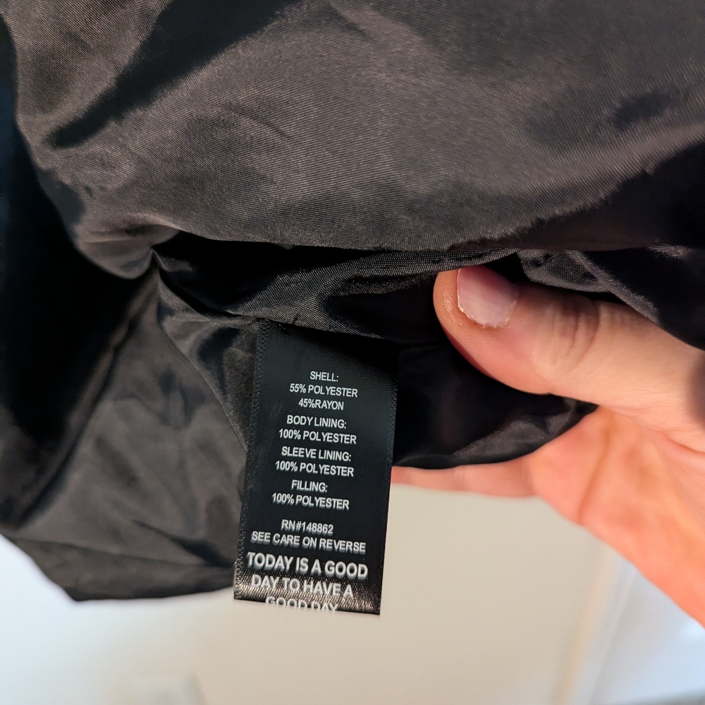 Torrid Nylon Zip Front Puffer Jacket Size 2X - Picture 11 of 14